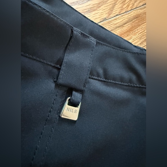 NILS Ski Snowboard Pants Women's Size 8 Small Black Insulated Lined 28” Inseam - Picture 5 of 14